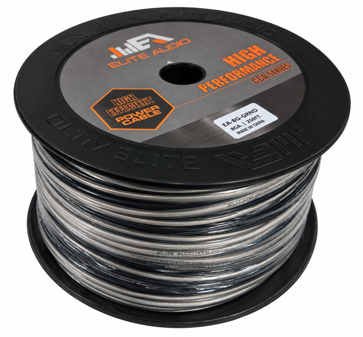 Elite Audio 8 AWG Ground Cable – Durable & Flexible Power Wire