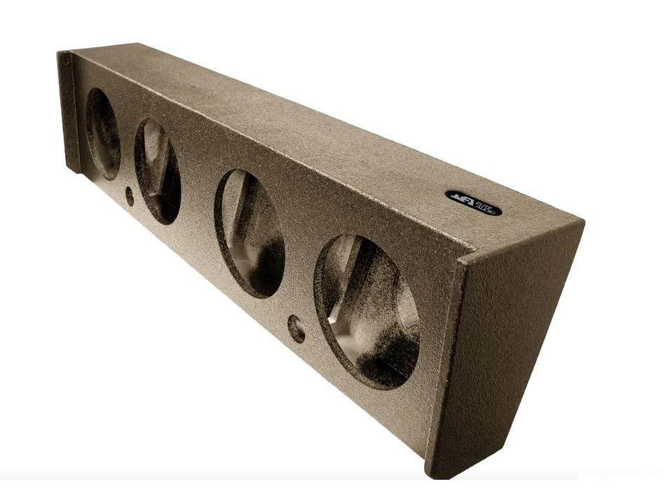 Elite Audio Quad 10" Sealed Sub Box Ford Super Duty 2017+