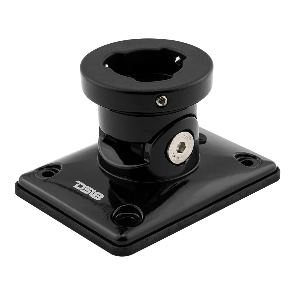 DS18 FLMBPS/BKV2 HYDRO Swivel Flat Mount Bracket for NXL-PS & CF-PS Towers - 30 Degree Tilt, Black DS18