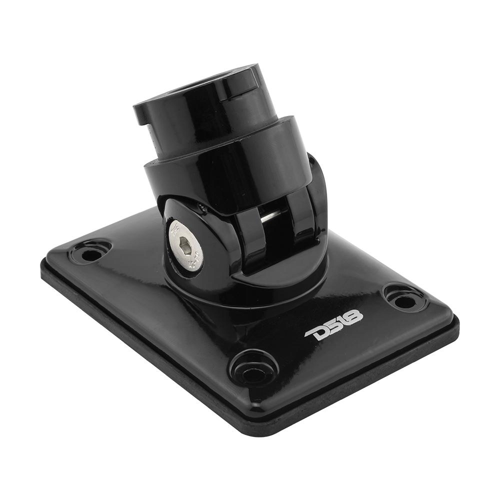 DS18 FLMBX/BK Flat Mount Bracket for NXL-X and CF-X Tower Speakers - Adjustable Angle, Black DS18
