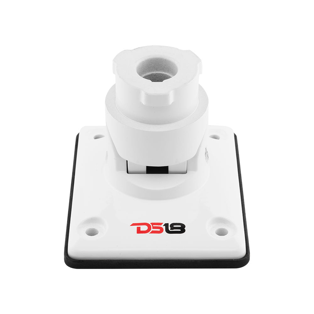 DS18 FLMBX-WH Flat Mount Bracket for NXL-X and CF-X Tower Speakers - Adjustable Angle, White DS18