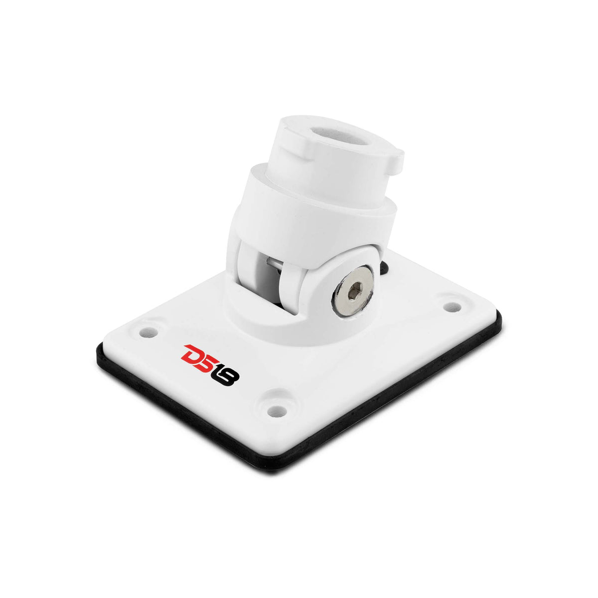 DS18 FLMBX-WH Flat Mount Bracket for NXL-X and CF-X Tower Speakers - Adjustable Angle, White DS18