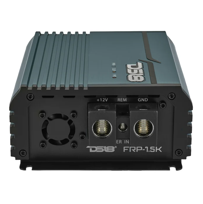 DS18 FRP Full Range Class D 1 Channel Amplifier 1500 Watts Rms @ 1 OHM - TITANIUM