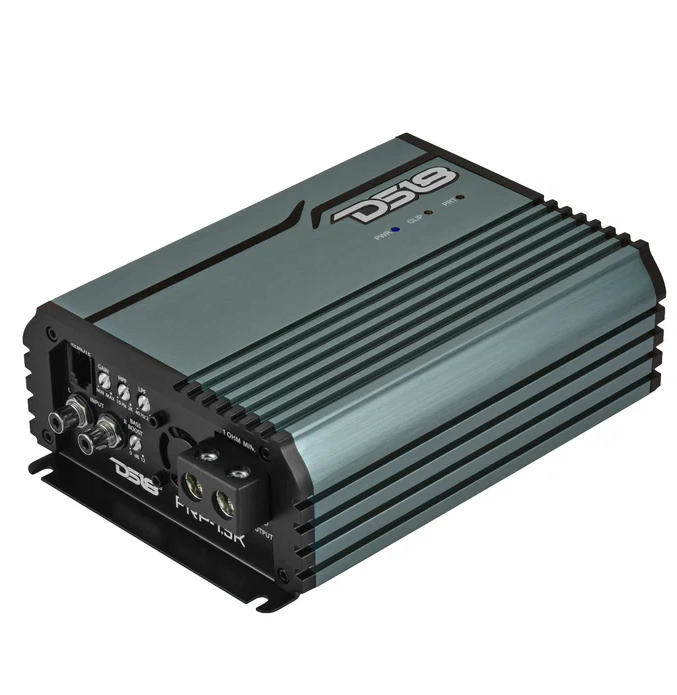 DS18 FRP Full Range Class D 1 Channel Amplifier 1500 Watts Rms @ 1 OHM - TITANIUM