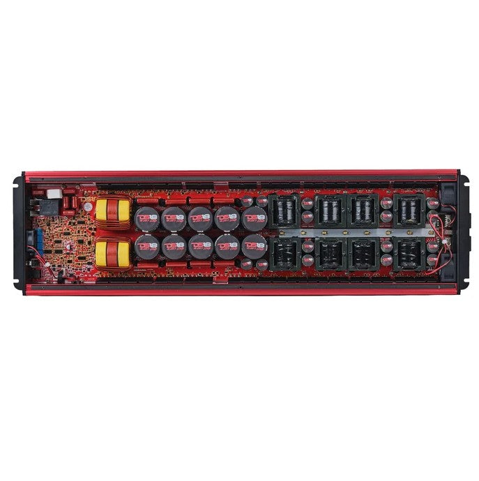 DS18 FRP-12K/RD- FRP Full Range Class D 1 Channel Amplifier 12000 Watts Rms @ 1 OHM - RED