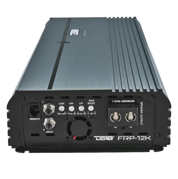 DS18 FRP-12K/TI- FRP Full Range Class D 1 Channel Amplifier 12000 Watts Rms @ 1 OHM - Titanium