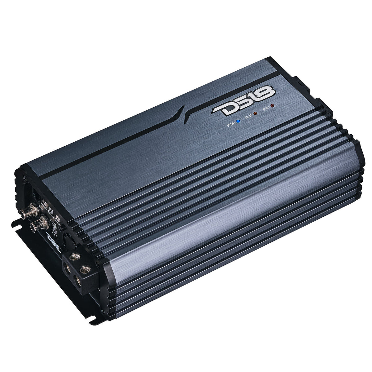 DS18 FRP Compact Full-Range Class D 1-Channel Amplifier 3,500 Watts Rms @ 1-Ohm Titanium
