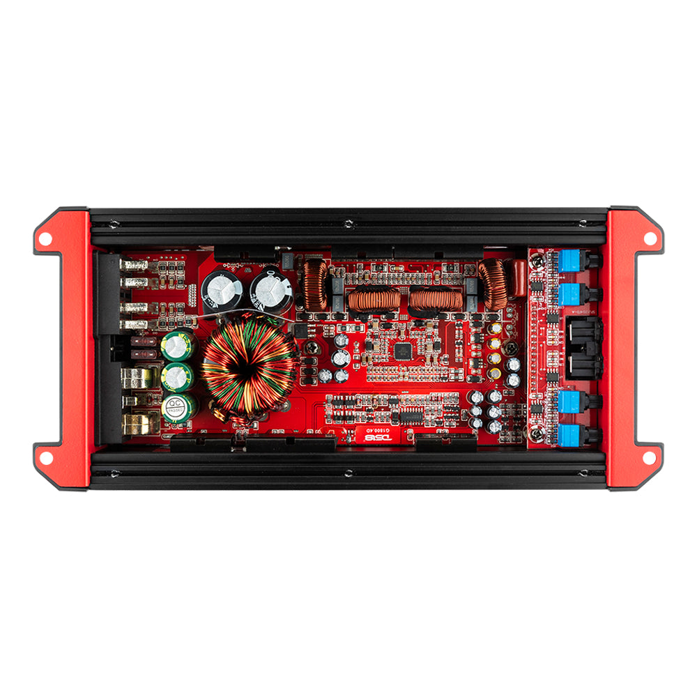 DS18 Car Audio Bundle – 4 PRO-X6.4BM 6.5" Midrange Speakers 500W MAX + 4 PRO-TW1X/BK Tweeters + GEN-X 4-Channel Amp 1800W Peak Power