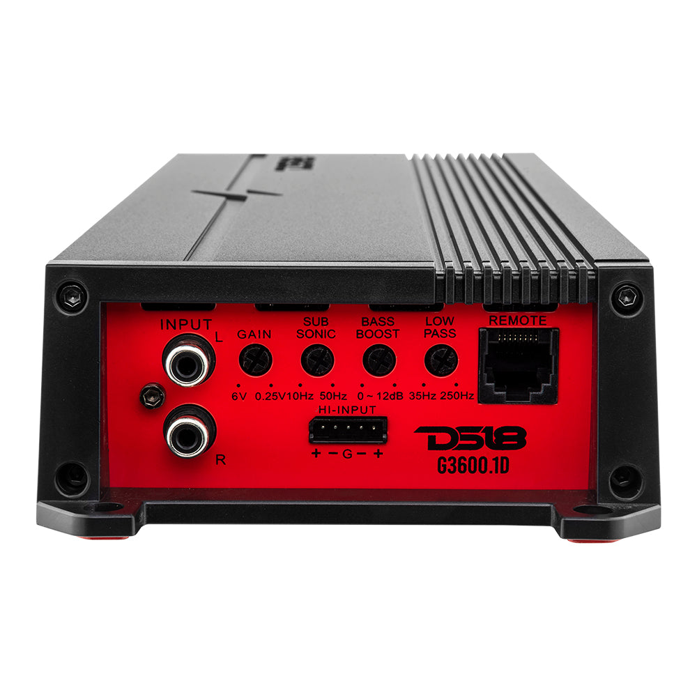 DS18 DS-G3600.1D GEN-X Class D 1-Channel Amplifier 3600 Watts DS18