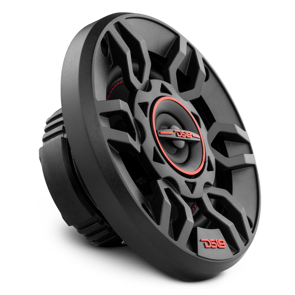 DS18 G4XI GEN-X 4" 2-Way Coaxial Speakers - 40W RMS, 120W Max, 4-Ohm with Grills (Pair) DS18