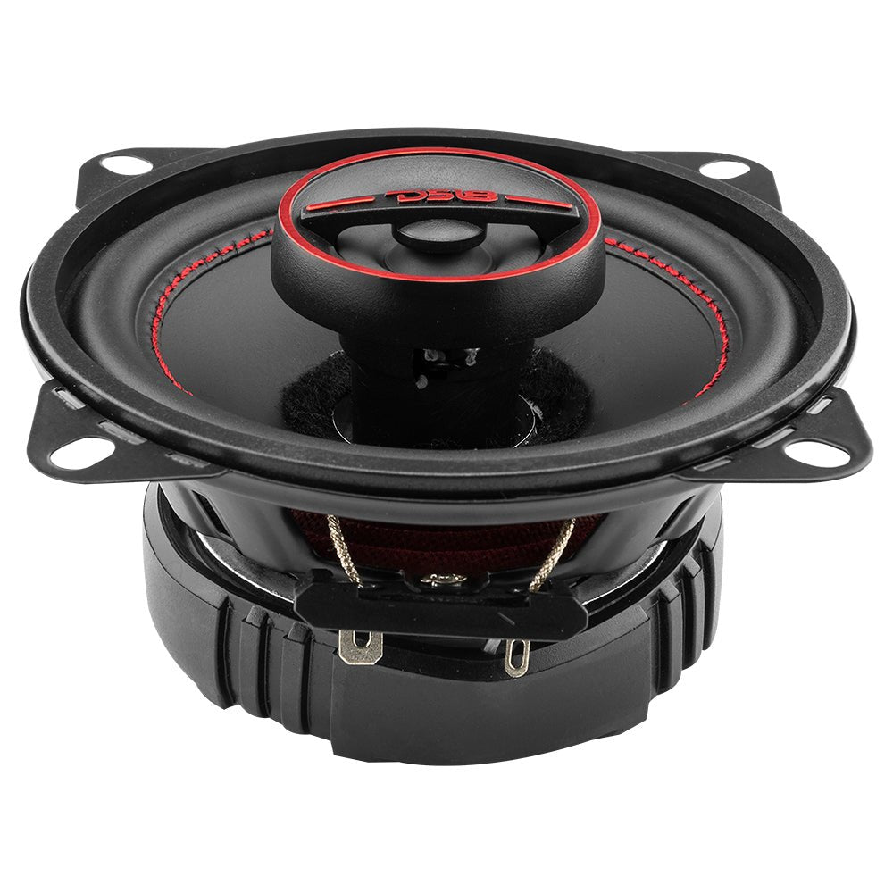 DS18 G4XI GEN-X 4" 2-Way Coaxial Speakers - 40W RMS, 120W Max, 4-Ohm with Grills (Pair) DS18