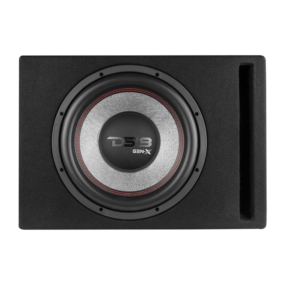 DS18 GEN-X112LD 12" Loaded Ported Subwoofer Enclosure with GEN-X124D - 450W RMS, 2-Ohm DS18