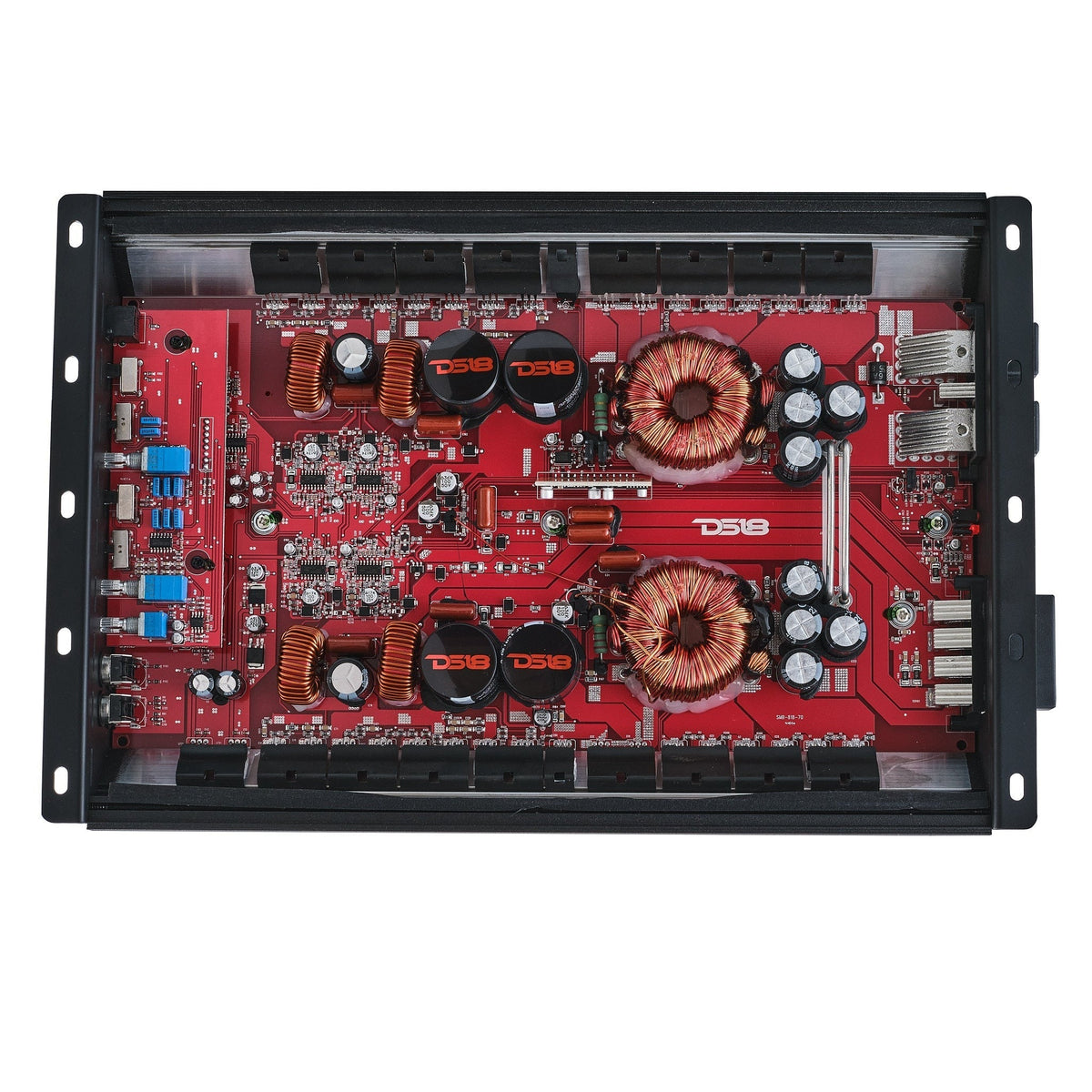 DS18 H-KO340 HOOLIGAN KO 4-Channel Class D Full-Range Amplifier - 4 x 300W RMS at 4 Ohms DS18