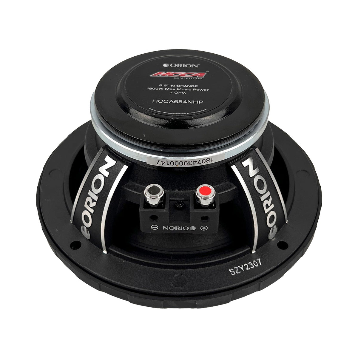 ORION HCCA654NHP 6.5" High Efficiency Midrange Speakers 1800 Watts