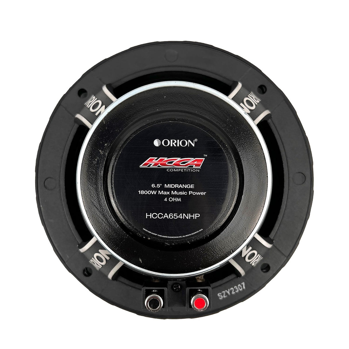 ORION HCCA654NHP 6.5" High Efficiency Midrange Speakers 1800 Watts