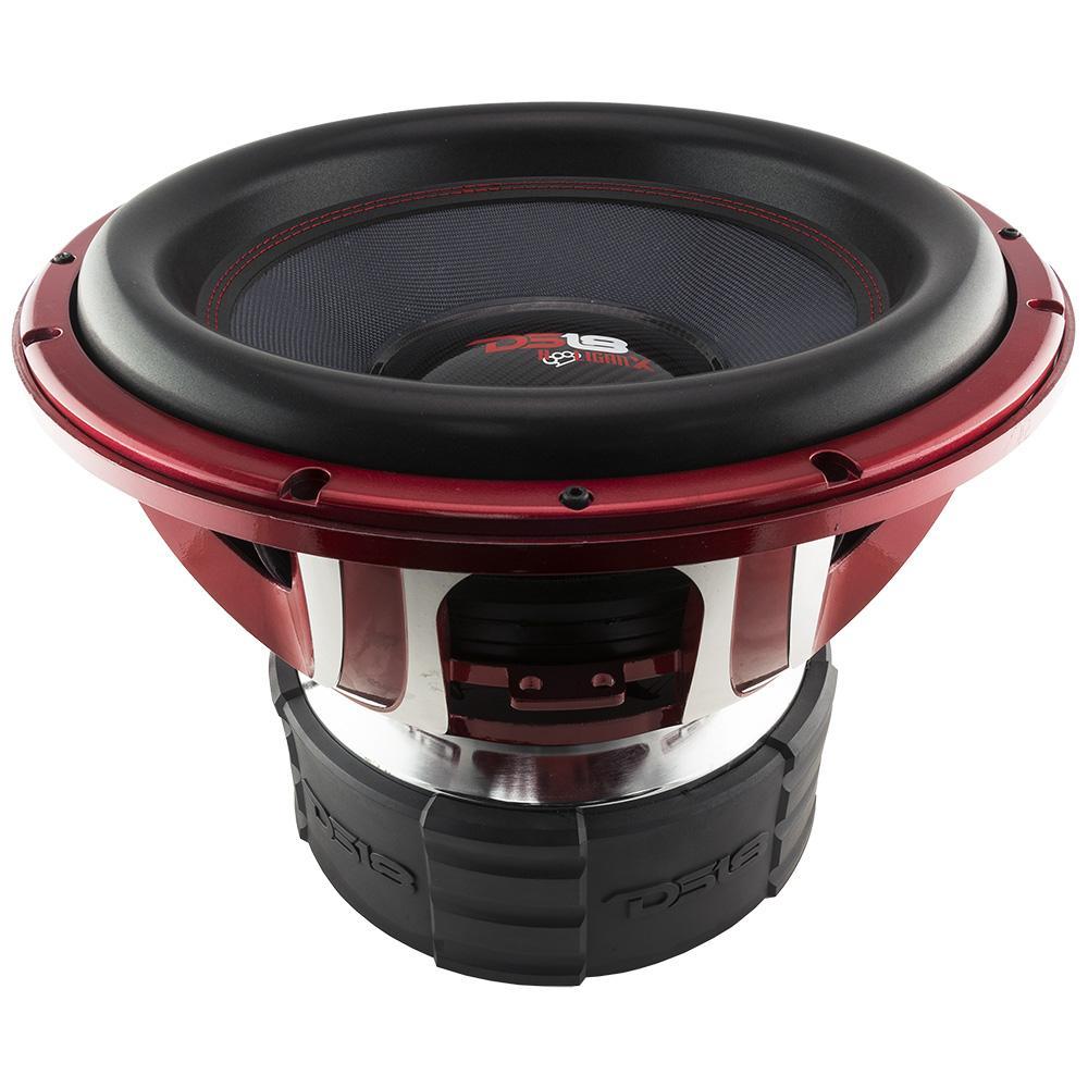 DS18 HOOL-X15.1DSPL HOOLIGAN X Black Frame High Excursion 15 Inch Subwoofer 4000 Watts RMS 4 Inch DVC 2-Ohm DS18