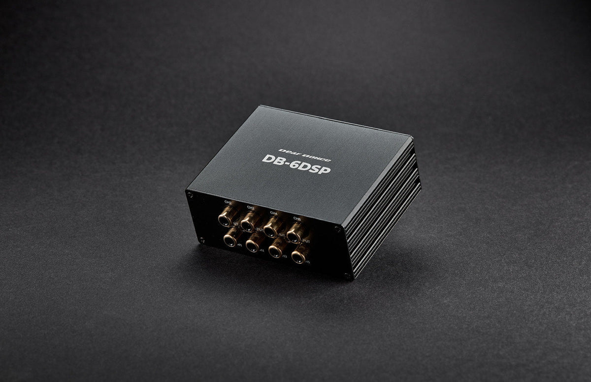 Deaf Bonce DB‑6DSP 6‑Channel Car Audio DSP Processor with Bluetooth Tuning