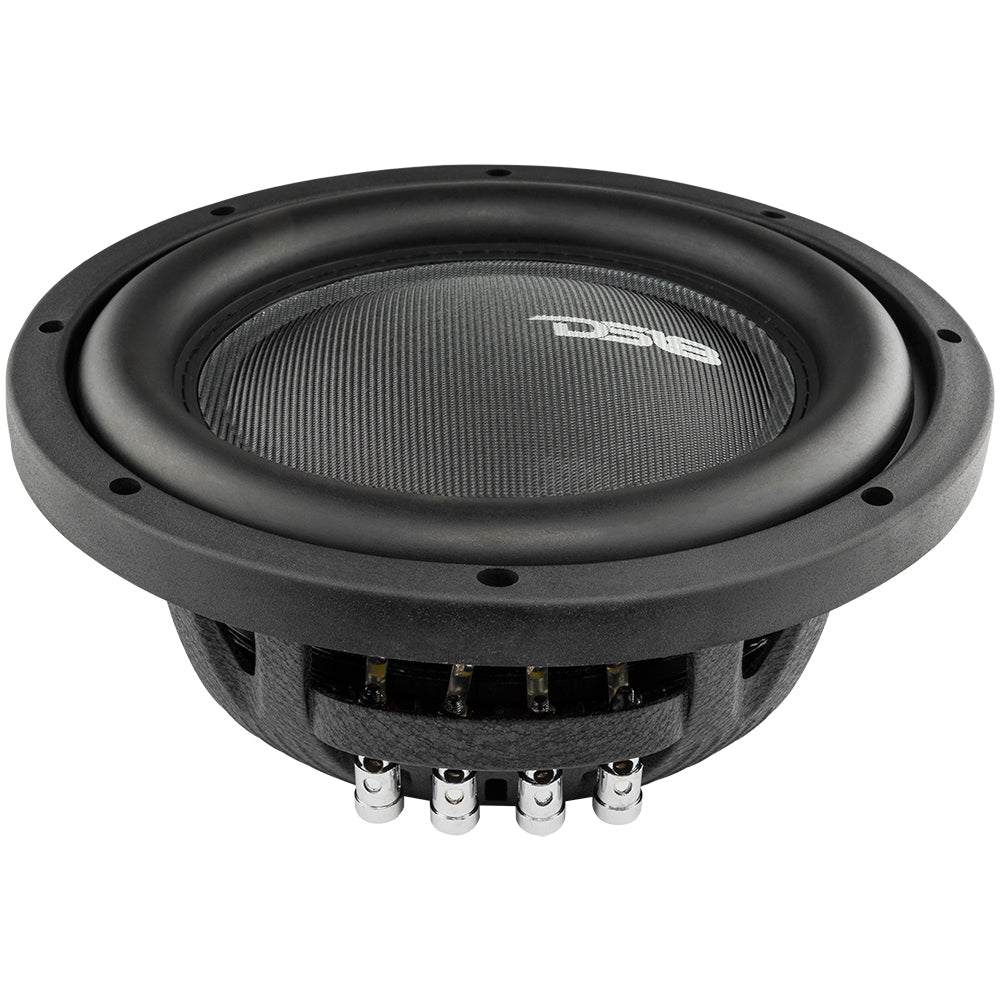 DS18 DS-IXS10.2D IXS Shallow 10 Inch Subwoofer 1200 Watts Dvc 2-Ohm DS18