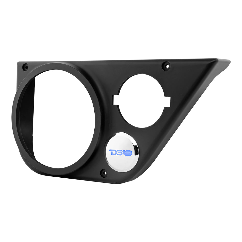 DS18 JK-BD-LR Exclusive Back Door Panel - Fits 1 x 6 Speaker Midrange + 1 Tweeter - for JK & JKU (Pair)