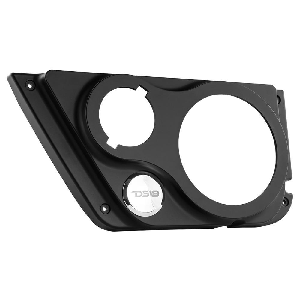 DS18 DS-JK-FD-LR JK/JKU Front Door Panel 1 X 6.5 Inch + 1 Tweeter Speakers Not Included DS18