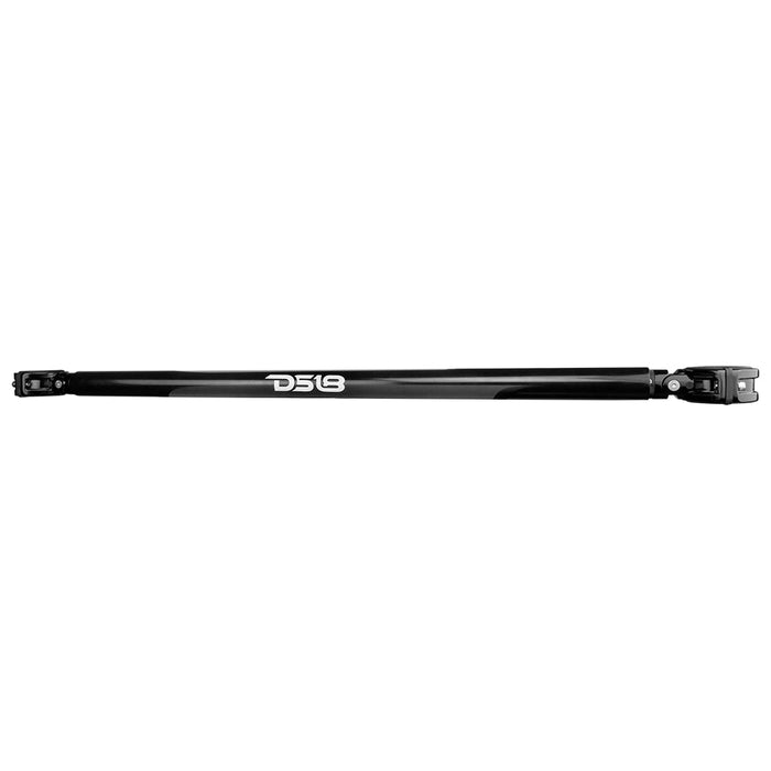 DS18 DS-JK-TUBE/BK JK/JKU Mounting Tube W/ Mobile Clamps Perfect for Mounting Towers/Pods on Roll Bars and Cages Black