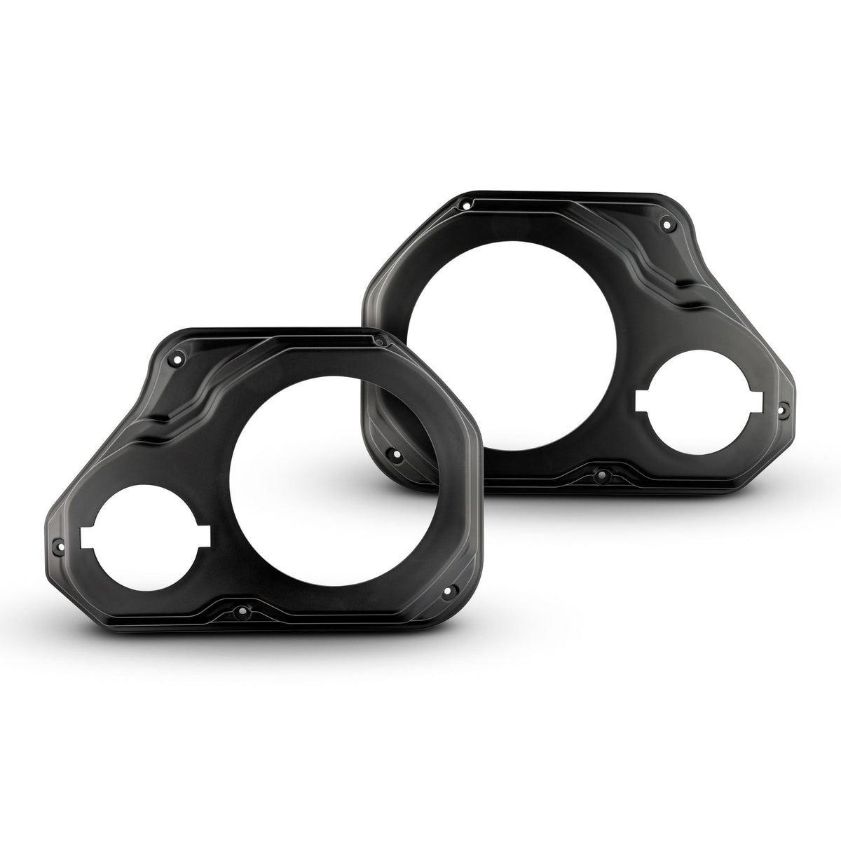 DS18 JL-FD-LRV2 Jeep JL/JLU/JT Front Door Speaker Panels - 6.5" + 3.8" Tweeter, Short Armrest (Pair) DS18