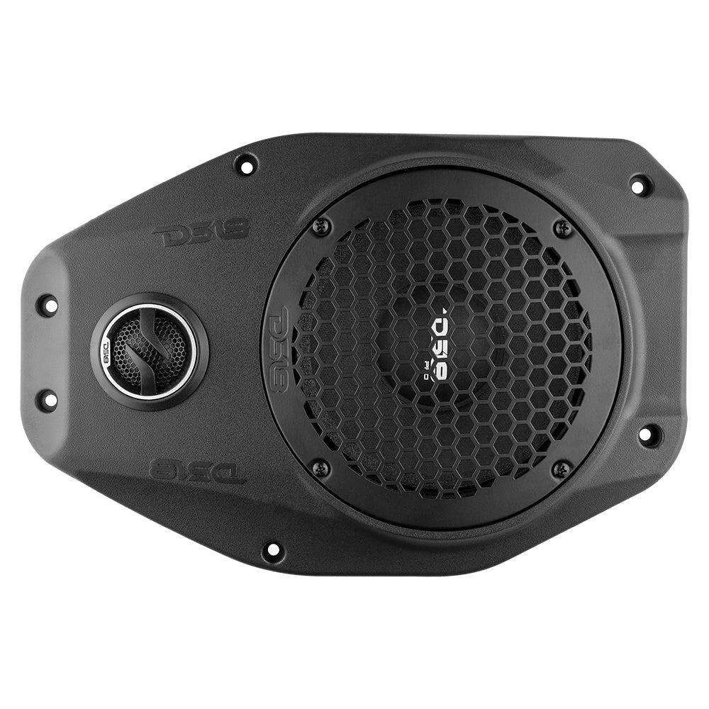 DS18 DS-JL-SB6 Plug and Play Soundbar Enclosure Upgrade with 6.5 Inch Neodymium Mid-Range and Tweeter For Jeep Wrangler JL/JLU and Gladiator JT Left and Right DS18