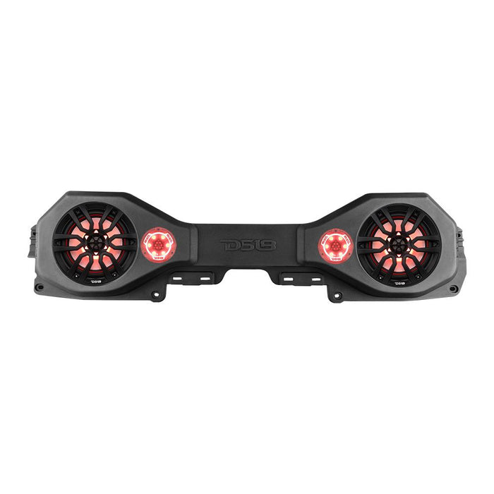 Jeep JL/JLU,JT Overhead Bar System Fits 2 X 8" Speakers and 2 X 3.78" Tweeters -Black