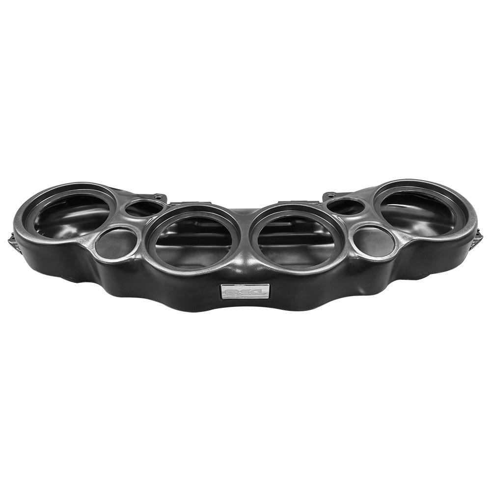 DS18 DS-JL-SBAR/BK Overhead Bar System for JL/JLU/JT Jeeps 4X8 Inch Speakers 4X Tweeters Black DS18