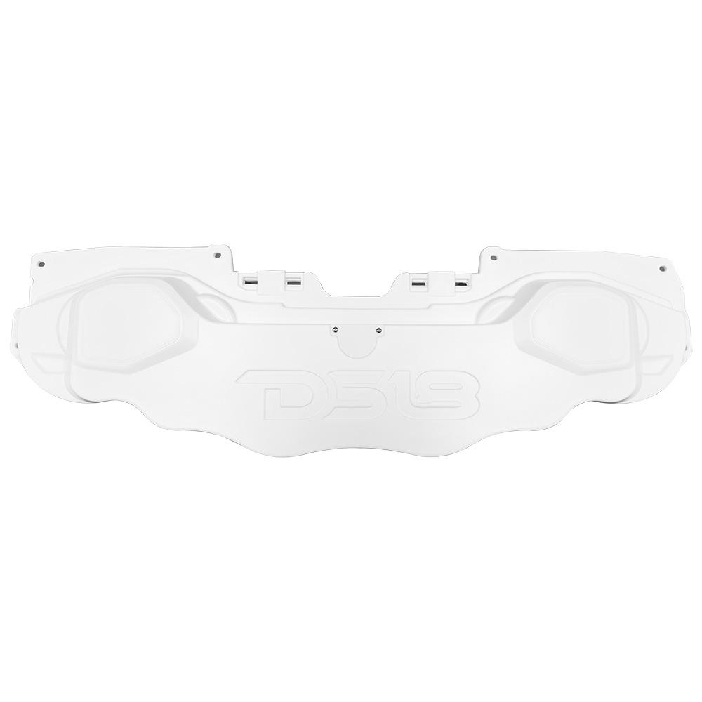 DS18 DS-JL-SBAR/WH Overhead Bar System JL/JLU/JT Jeeps 4X8 Inch Speakers 4X Tweeters White DS18