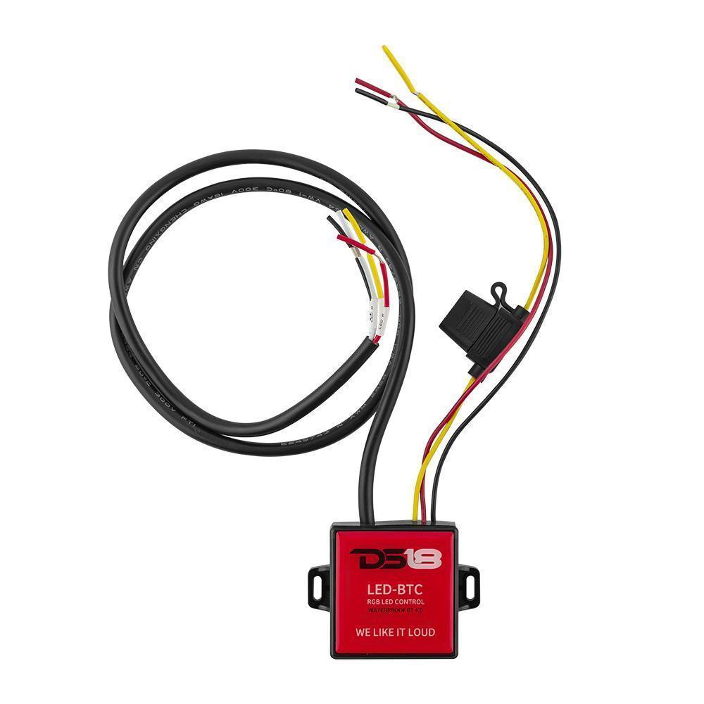 DS18 DS-LED-BTC RGB LED Lights Bluetooth Control Works W/ android and iPhone DS18