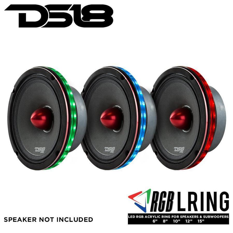 DS18 DS-LRING10 Vision 10 Inch RGB LED Ring for Speaker and Subwoofers DS18