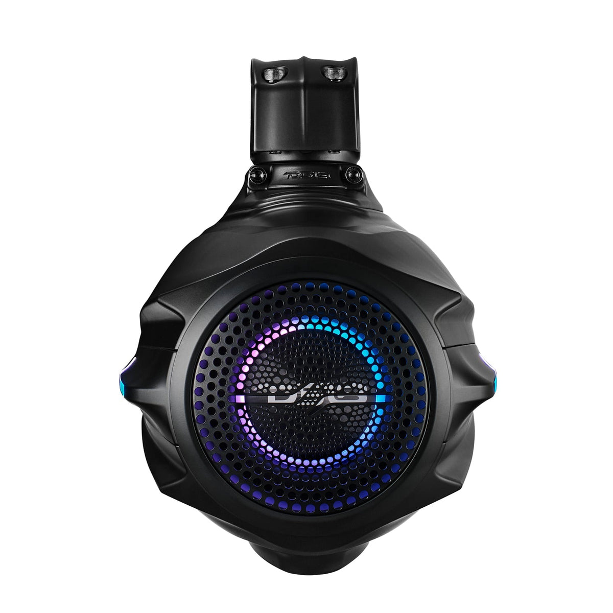 DS18 NVY-M8DTP/BK 8” Marine Tower Speaker – Kevlar Cone, Neodymium Magnet, LED Lights | 200W RMS 4-Ohm