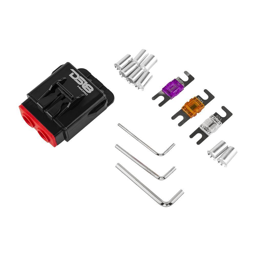 DS18 DS-MFH4 Marine Fuse Holder 4-GA DS18
