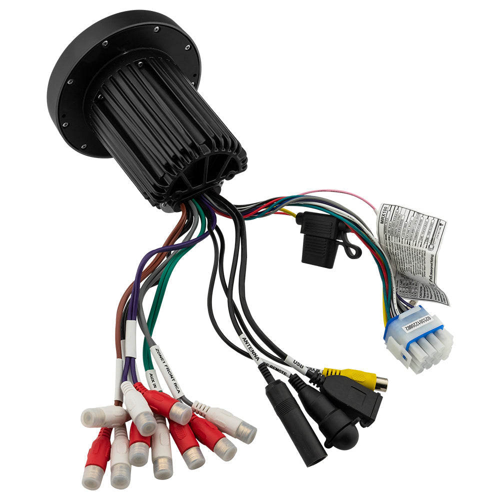 DS18 DS-MRX100 HYDRO MRX100 Marine Head Unit Video TFT LCD Screen, Bluetooth, 2 Zones, 4 Volts Output, BT, 4x50 Watts MAX DS18