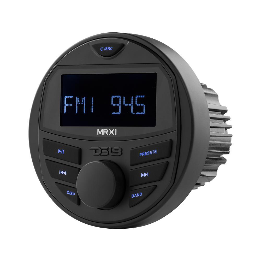 DS18 DS-MRX1 Marine Headunit LCD screen 1 Zones 4 volts Output BT RDS 4X40 Watts DS18