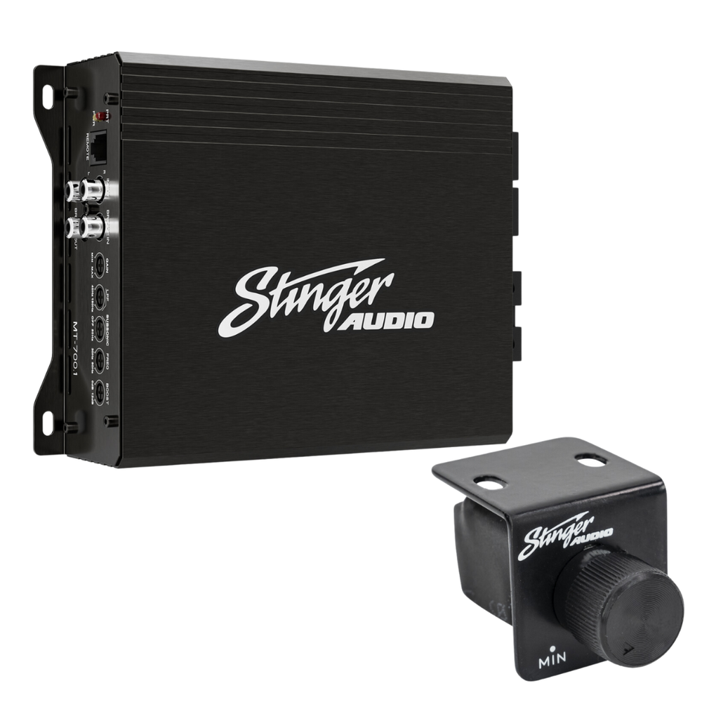 Stinger Audio MT-700.1 700 Watt (RMS) Class D Monoblock Car Audio Amplifier