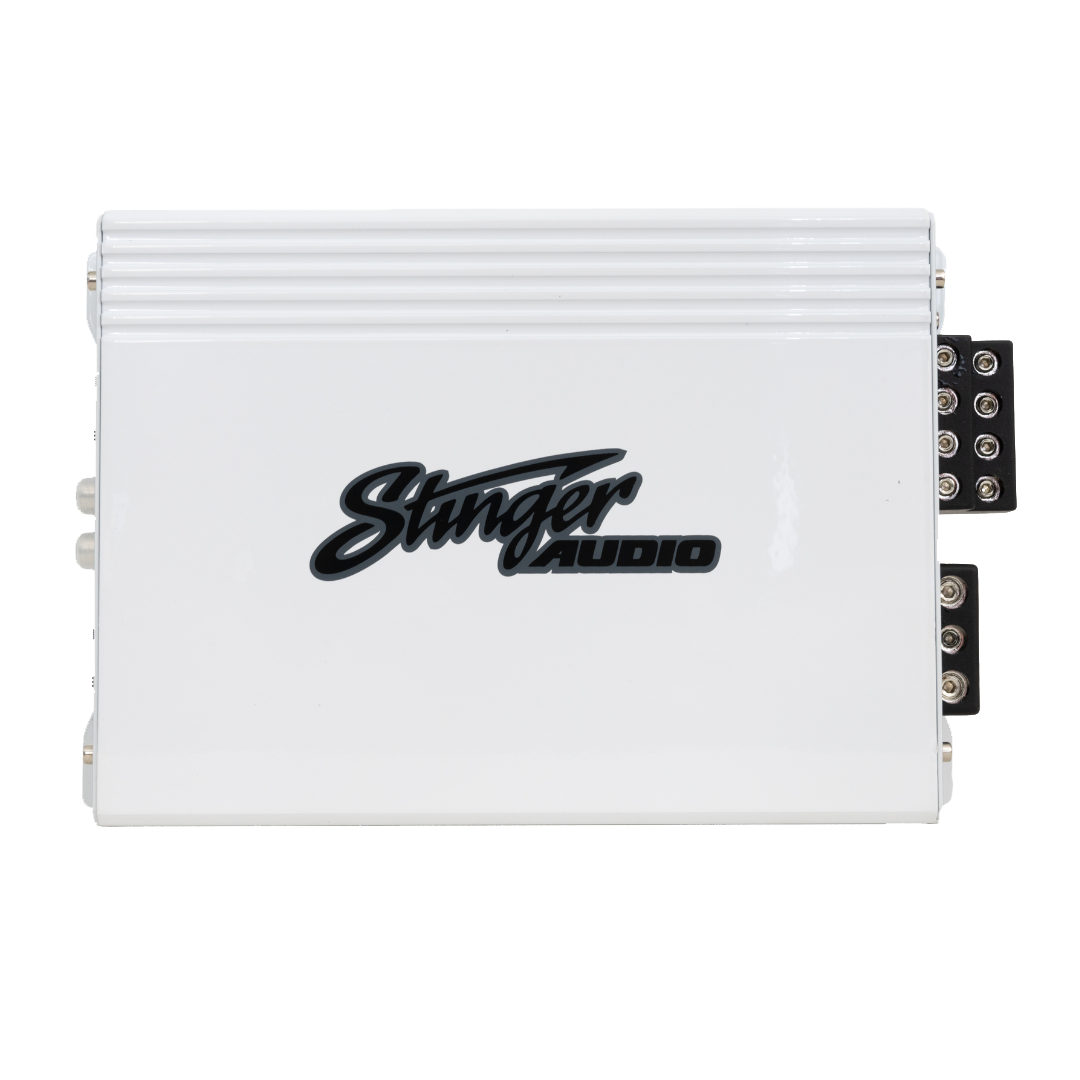 Stinger Audio MT-600.4M 4-Channel Class D Marine Amplifier - 1000W RMS, 250W x 4 at 2 Ohms
