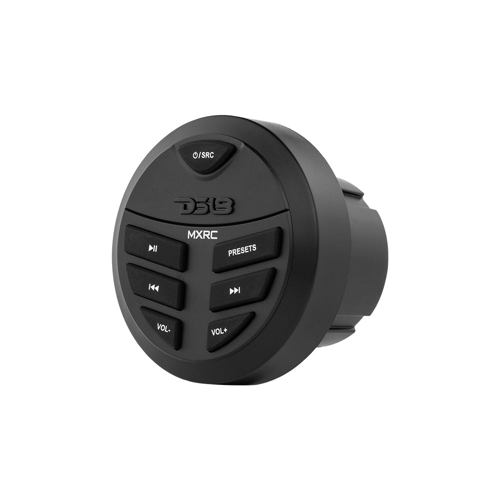 DS18 MXRC HYDRO Marine & Powersports Wired Remote Control for MRX Head Units - IP65, LED Lit DS18