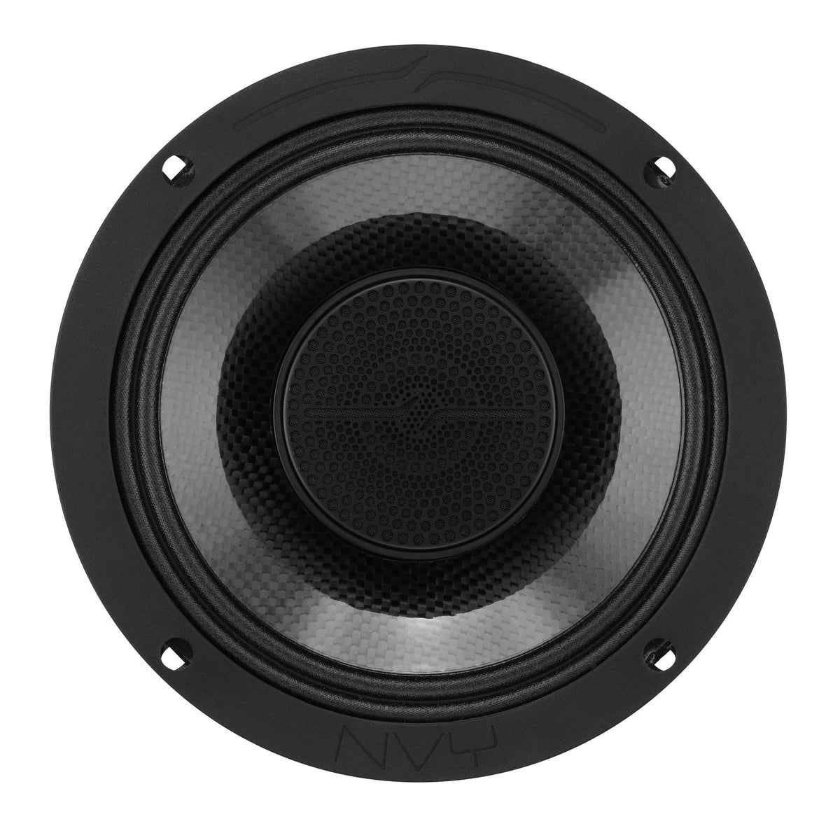 DS18 NVY-6HDCFSL-N4 6.5” Slim Hybrid Loudspeakers with Compression Driver – 250W RMS, 4 Ohm, Carbon Fiber Cone, Neodymium Magnet