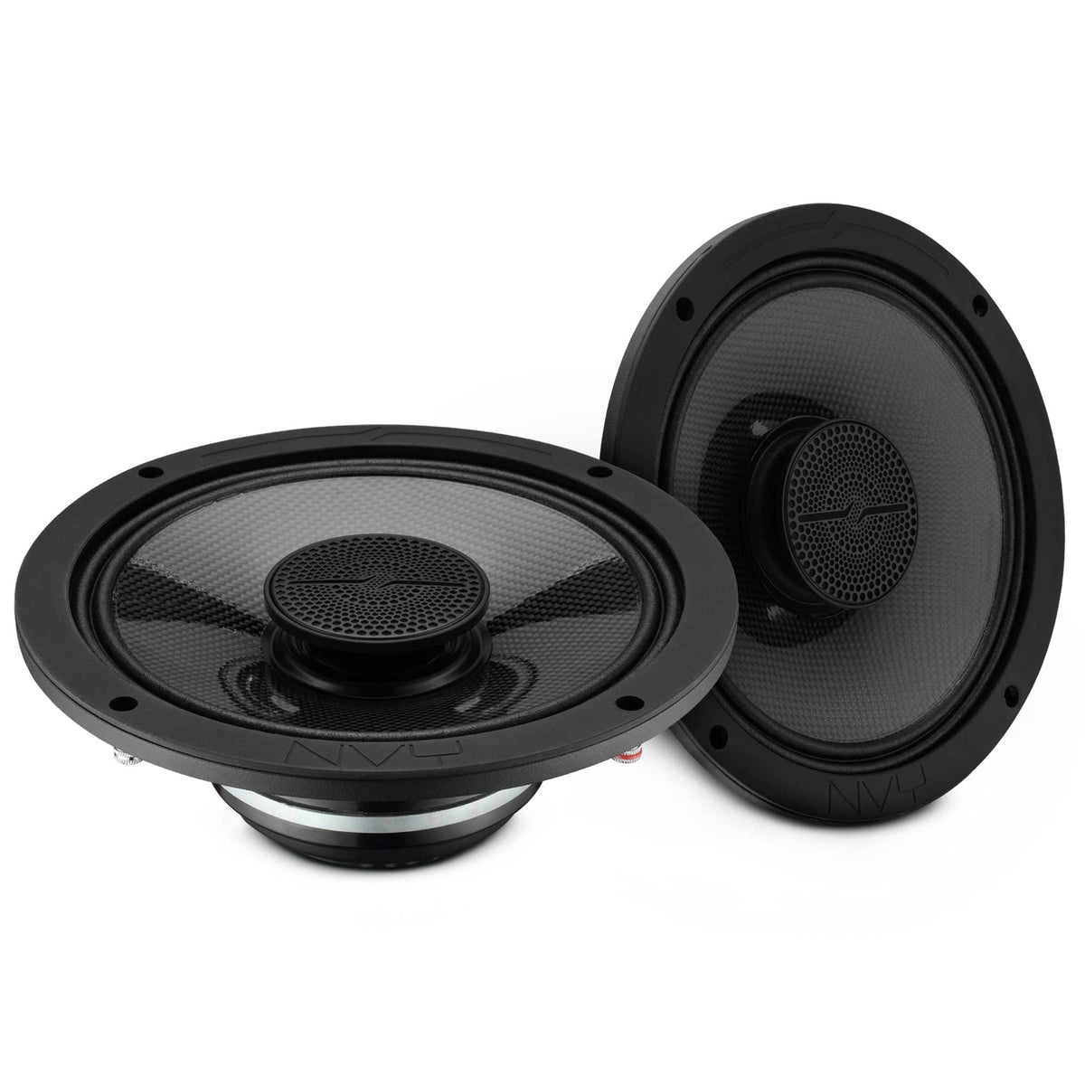 DS18 NVY-8HDCFSL-N2 8” Slim Hybrid Loudspeakers 250W RMS 2 Ohm – Compression Driver, Carbon Fiber Cone, Neodymium Magnet