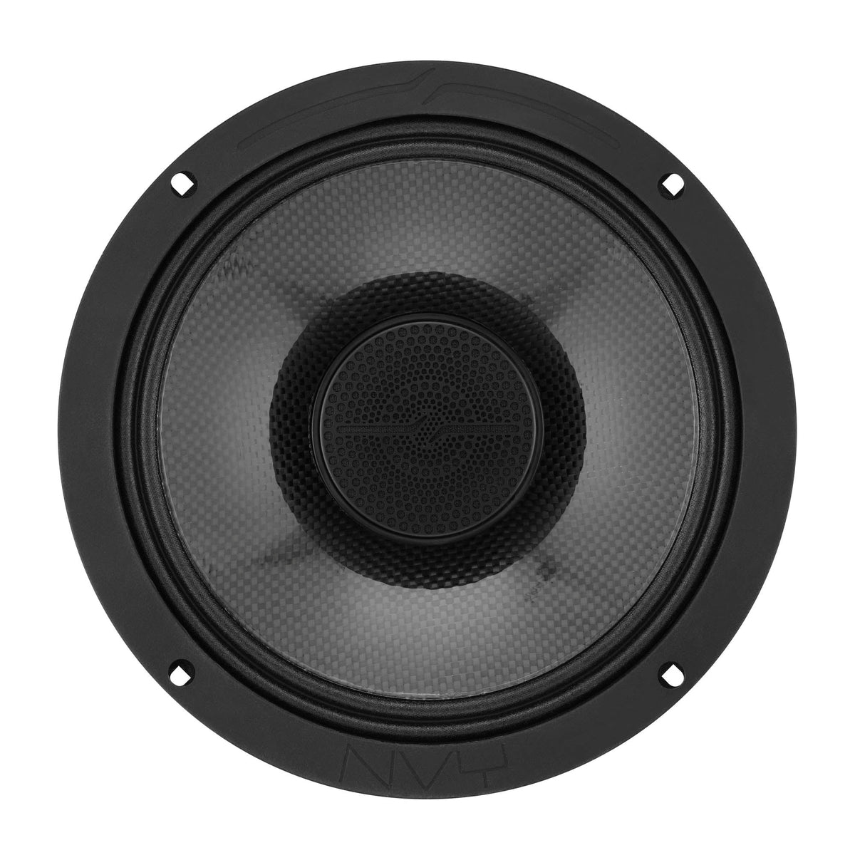 DS18 NVY-8HDCFSL-N2 8” Slim Hybrid Loudspeakers 250W RMS 2 Ohm – Compression Driver, Carbon Fiber Cone, Neodymium Magnet