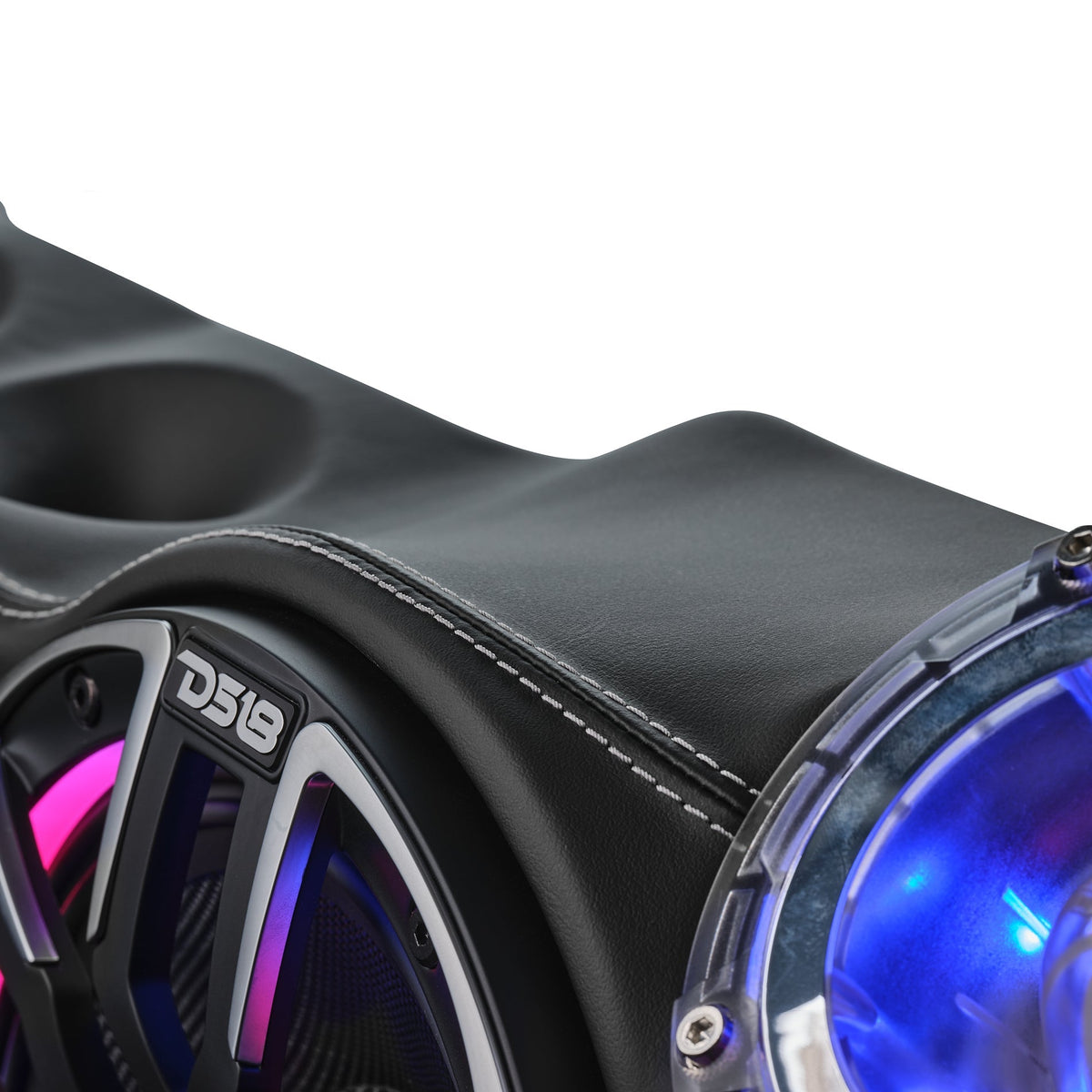 DS18 NVY-JKSBARLD Jeep JK/JKU Loaded Sound Bar with 4x 8” Speakers, Bullet Tweeters, Drivers & LED Lights