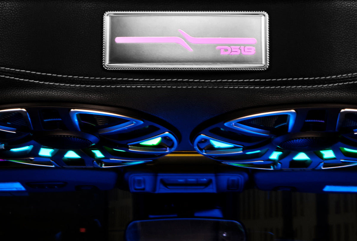 DS18 NVY-JL24SBARLD Jeep JL/JLU/JT 2024-Up Sound Bar System – 8” Marine Speakers & LED Lighting