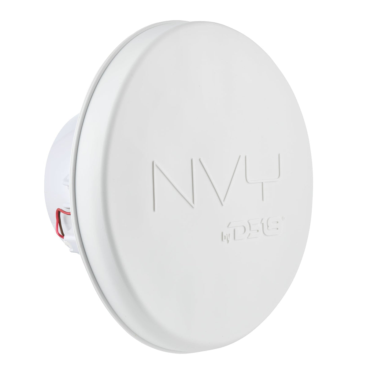 DS18 NVY-M8DC/WH 8” Marine Coaxial Speaker – Kevlar Cone, Neodymium Magnet, Compression Driver | 200W RMS 4-Ohm