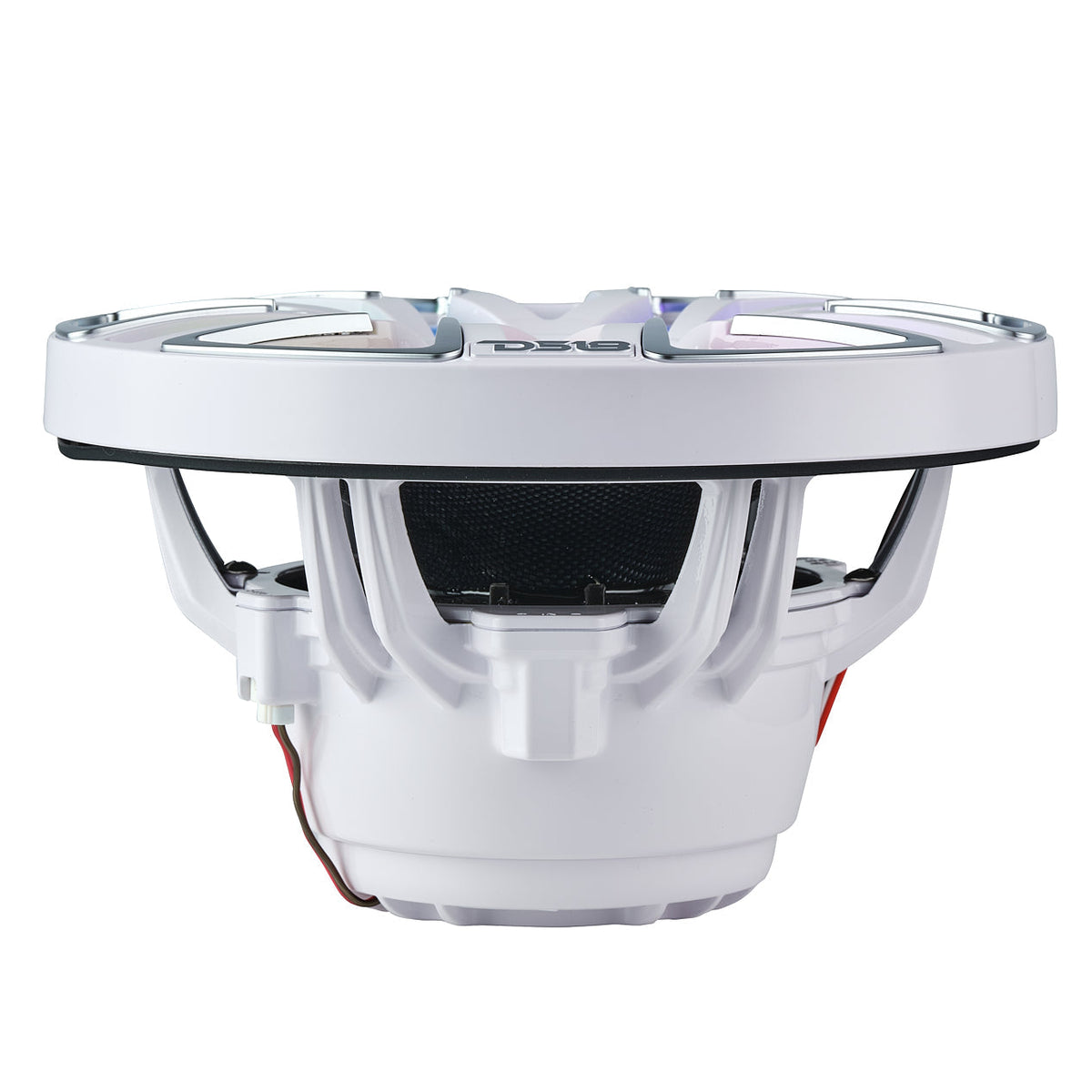 DS18 NVY-M8DC/WH 8” Marine Coaxial Speaker – Kevlar Cone, Neodymium Magnet, Compression Driver | 200W RMS 4-Ohm