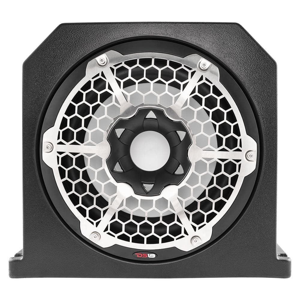 DS18 NXL-10SUBLD/BK HYDRO 10" Marine Loaded Subwoofer Enclosure with Passive Radiator, RGB, 700W