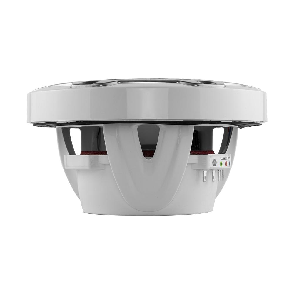 DS18 DS-NXL-6M/WH HYDRO 6.5 Inch 2-Way Marine Speakers W/ Integrated RGB LED Lights Mesh 300 Watts White DS18