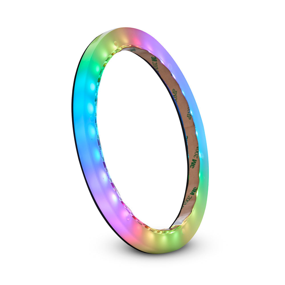 DS18 NXL-DLRING6 6.5” Marine LED Speaker Ring RGB – Waterproof Boat & Powersports Speaker Light Ring