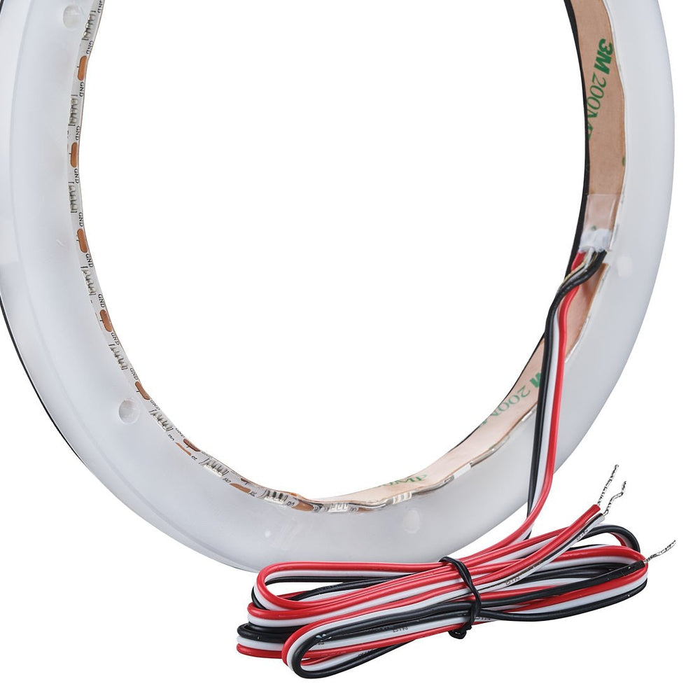 DS18 NXL-DLRING6 6.5” Marine LED Speaker Ring RGB – Waterproof Boat & Powersports Speaker Light Ring